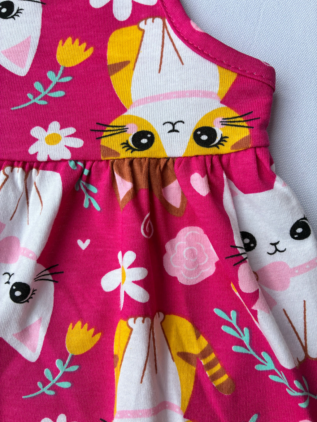 Vestido Regata Gatinhas Kyly