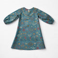Vestido Manga Longa Bordado Campestre Bugbee