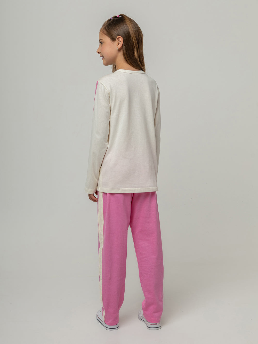 Pijama Manga Longa Infantil Lola Bunny Veggi