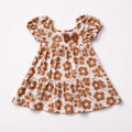 Vestido Infantil Três Marias Branco Floral Kyly