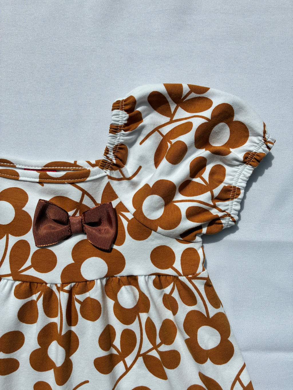 Vestido Infantil Três Marias Branco Floral Kyly
