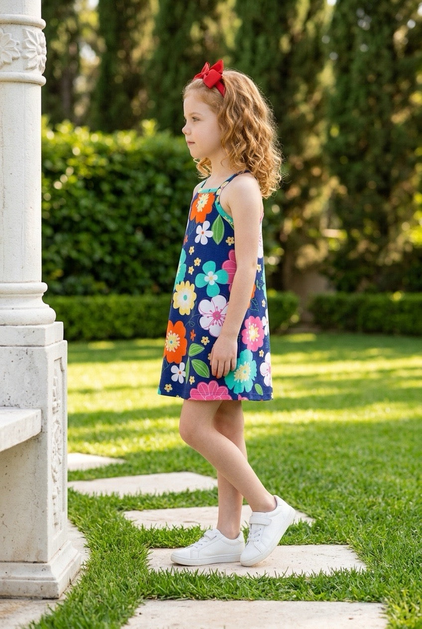 Vestido Regata Floral Kyly