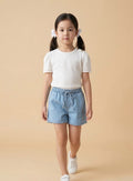 Shorts Jeans com Elástico Hering Kids