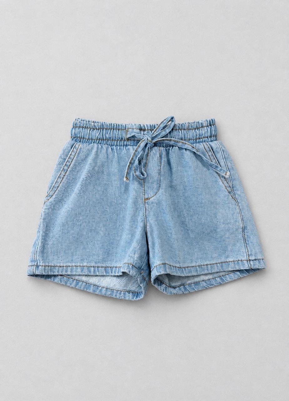 Shorts Jeans com Elástico Hering Kids