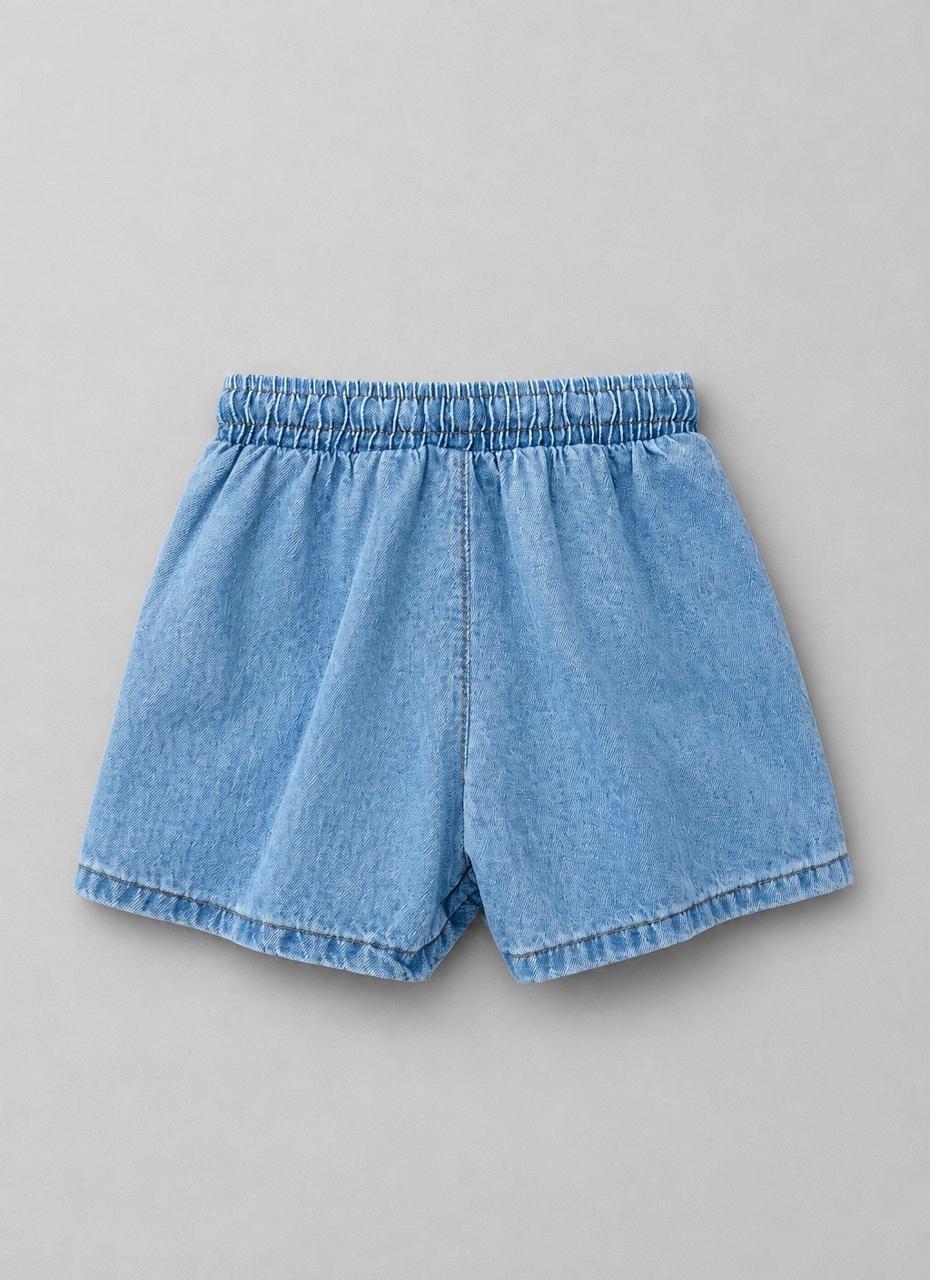 Shorts Jeans com Elástico Hering Kids