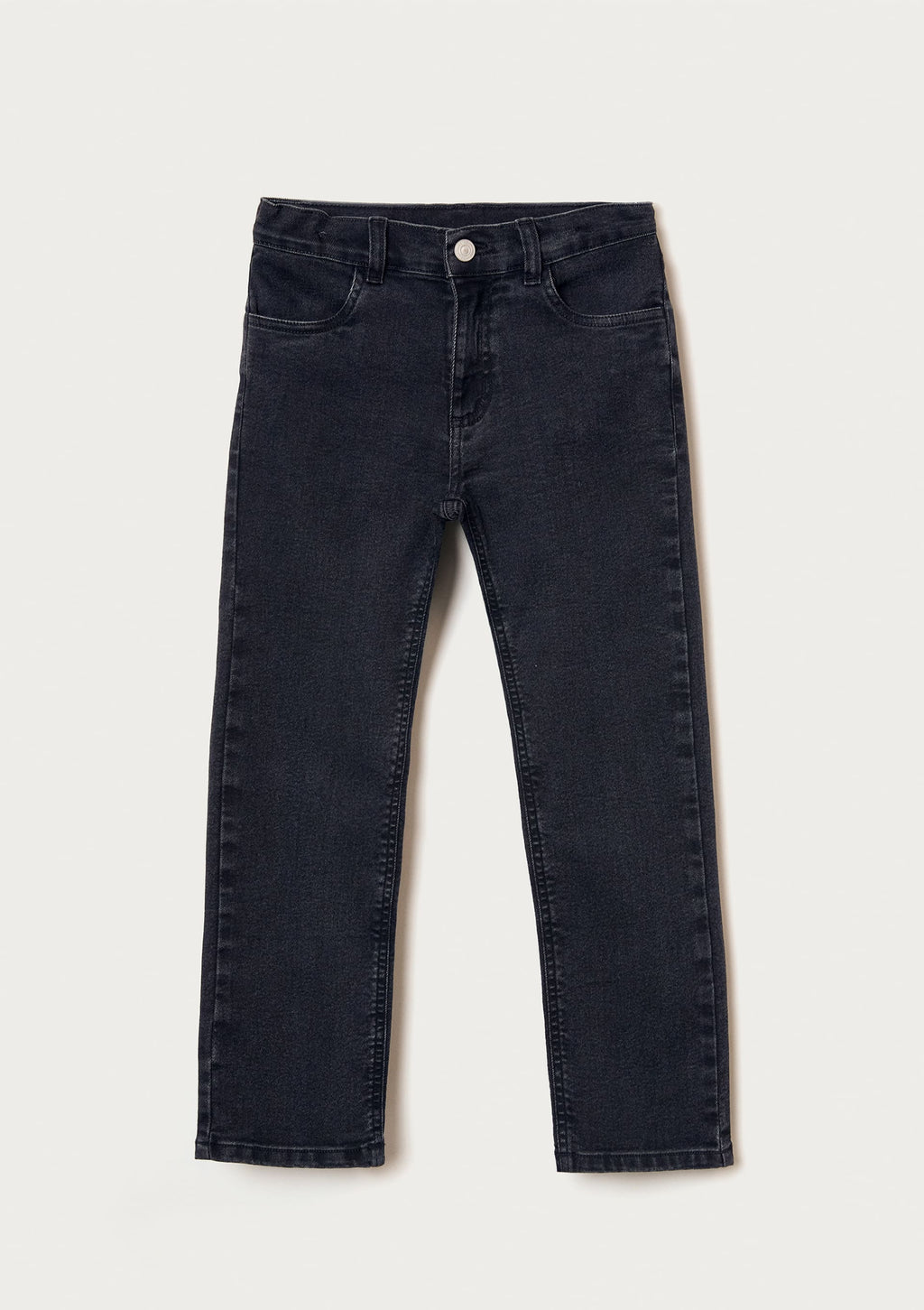Calça Jeans Slim Preta Hering Kids