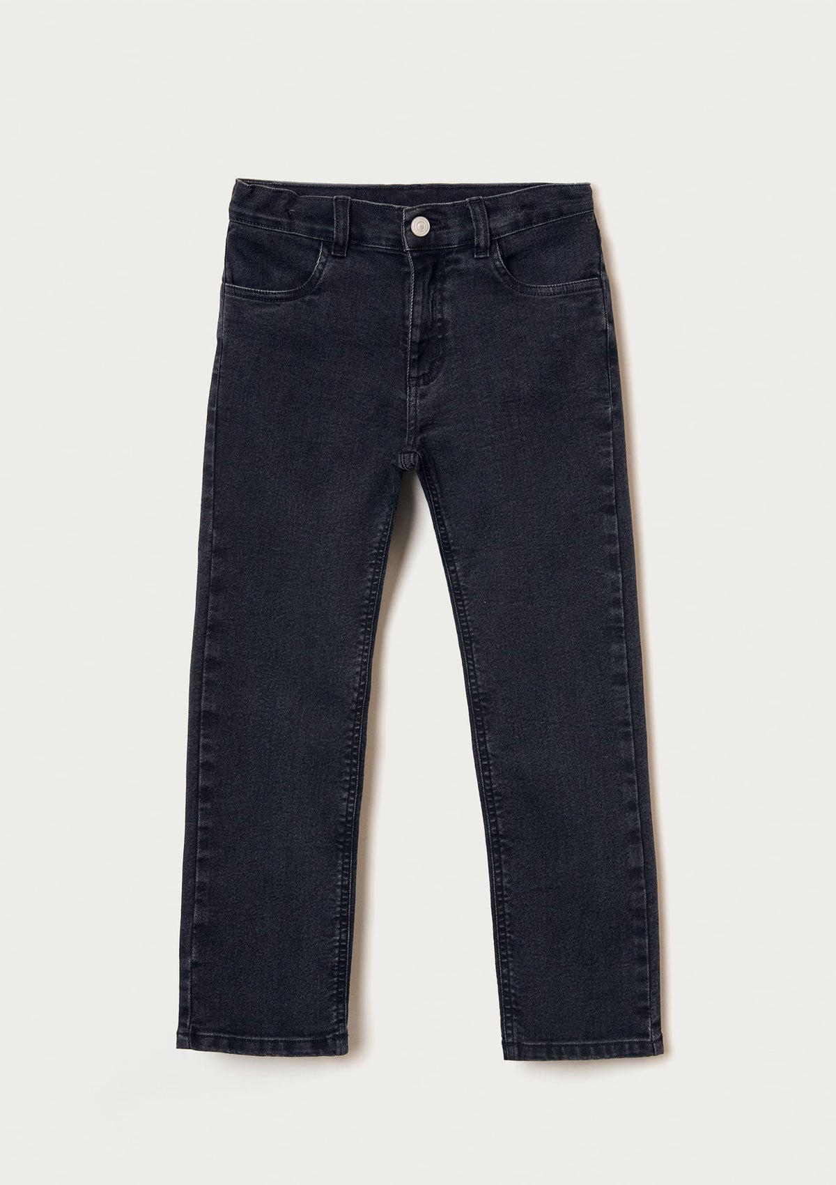 Calça Jeans Slim Preta Hering Kids