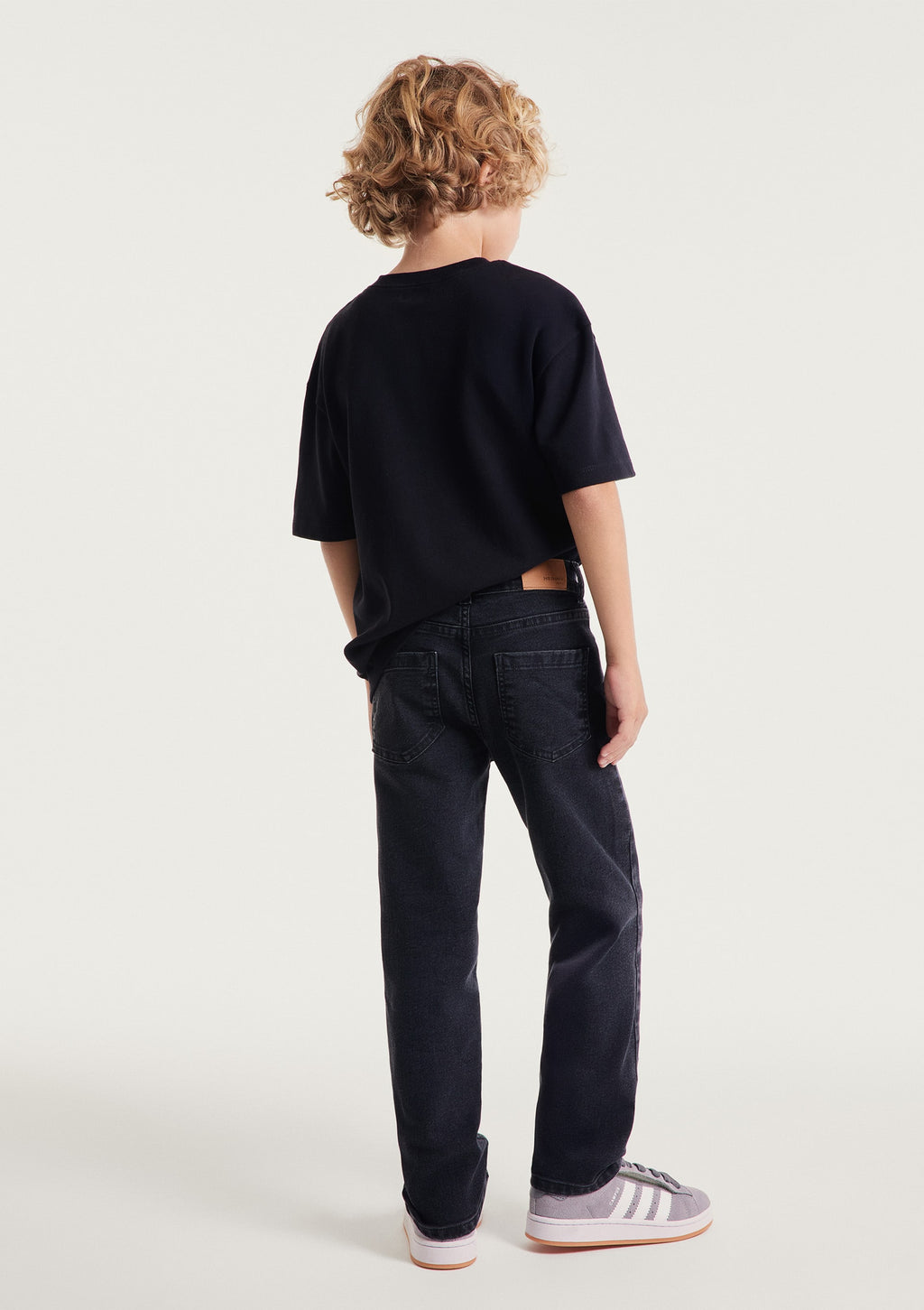Calça Jeans Slim Preta Hering Kids