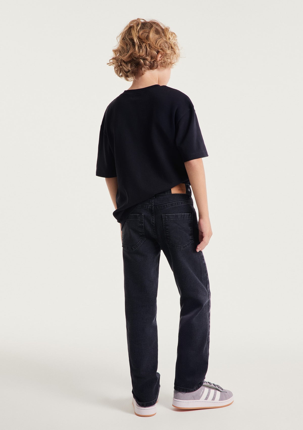Calça Jeans Slim Preta Hering Kids